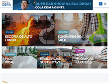 Tablet Screenshot of mapadaobra.com.br